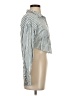 Free People 100% Polyester Stripes Blue Long Sleeve Blouse Size XS - photo 4