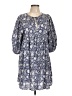 Unbranded Paisley Blue Casual Dress Size L - photo 1