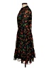 Calvin Klein 100% Polyester Floral Black Cocktail Dress Size 8 - photo 5
