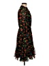 Calvin Klein 100% Polyester Floral Black Cocktail Dress Size 8 - photo 4