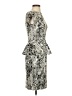 Alexia Admor Print Gray Cocktail Dress Size S - photo 4