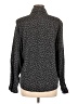 Gotcha Covered 100% Rayon Floral Black Long Sleeve Blouse Size 6 - photo 2