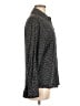 Gotcha Covered 100% Rayon Floral Black Long Sleeve Blouse Size 6 - photo 4
