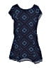 Mudd 100% Rayon Argyle Blue Dress Size 14 - photo 1