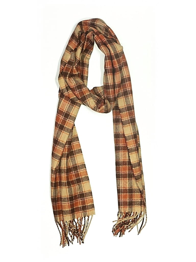 Pre-owned Unbranded Scarf In Tan