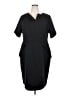 ELOQUII Solid Black Cocktail Dress Size 20 - photo 1