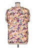 Daniel Rainn Brown Short Sleeve Blouse Size XL (estimated) - photo 2