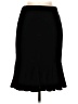 JS Collections Solid Black Formal Skirt Size 6 - photo 1