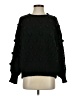 Unbranded Solid Black Pullover Sweater Size S - photo 1