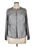 Peter Nygard Metallic Gray Jacket Size XL (estimated) - photo 1