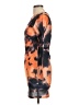 Unbranded Tie-dye Orange Casual Dress Size L - photo 5