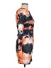 Unbranded Tie-dye Orange Casual Dress Size L - photo 4