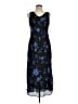 Nikki Morgan 100% Polyester Blue Casual Dress Size 12 (petite) - photo 1