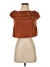 One Clothing Brown Sleeveless Blouse Size S - photo 1