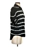 Splendid 100% Rayon Stripes Black Short Sleeve Blouse Size S - photo 4