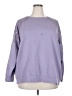 Torrid Purple Sweatshirt Size 2X Plus (2) - photo 1