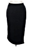 Avenue Solid Black Formal Skirt Size 20 - photo 1