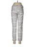 Ann Taylor LOFT Chevron-herringbone Gray Casual Pants Size 6 - photo 2