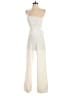 Ronny Kobo Solid Ivory Jumpsuit Size XS - photo 1