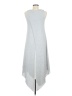 Papillon Solid Gray Casual Dress Size M - photo 2