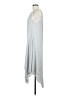 Papillon Solid Gray Casual Dress Size M - photo 5
