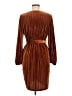 Assorted Brands Brown Orange Cocktail Dress Size M - photo 2