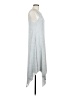 Papillon Solid Gray Casual Dress Size M - photo 4
