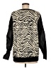 Search for Sanity Animal Print Black Pullover Sweater Size M - photo 2