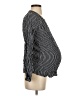 Gap - Maternity 100% Viscose Stripes Black Long Sleeve Blouse Size XS - photo 4