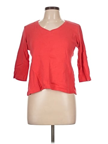 Karen Scott 3/4 Sleeve T-Shirt (view 1)