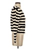 Bagatelle Stripes Multi Color Ivory Cardigan Size S - photo 4