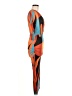 Unbranded Graphic Orange Casual Dress Size M - photo 4