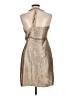 Laundry by Shelli Segal Metallic Tan Cocktail Dress Size 10 - photo 2