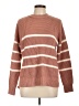 Sonoma Goods for Life 100% Acrylic Stripes Brown Pullover Sweater Size L - photo 1