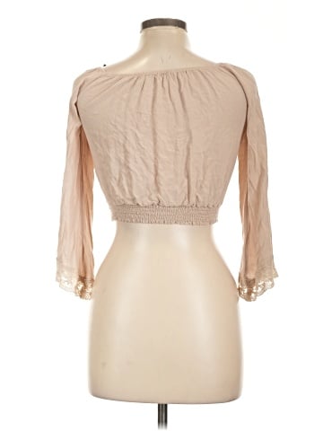 Papaya 3/4 Sleeve Blouse (view 2)