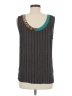 Assorted Brands 100% Rayon Green Sleeveless Blouse Size M - photo 2