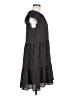 Ann Taylor 100% Polyester Polka Dots Black Casual Dress Size M - photo 4