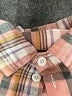 Unbranded Plaid Pink Short Sleeve Button-Down Shirt Size 7 (estimated) - photo 3