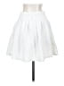 Papaya 100% Polyester Solid White Formal Skirt Size S - photo 2