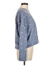 ALTERNATIVE Stars Blue Pullover Sweater Size M - photo 4