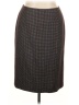 Liz Claiborne Houndstooth Brown Formal Skirt Size 14 - photo 1