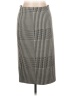 Ann Taylor Houndstooth Gray Formal Skirt Size 10 - photo 1