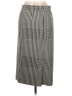 Ann Taylor Houndstooth Gray Formal Skirt Size 10 - photo 2
