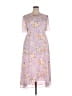 JJ's House 100% Polyester Floral Multi Color Purple Casual Dress Size XXL - photo 1