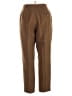 Oleg Cassini 100% Polyester Brown Dress Pants Size 34 waist (estimated) - photo 2