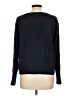 27 miles 100% Cashmere Color Block Blue pullover sweater Size L - photo 2
