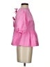 Unbranded Pink 3/4 Sleeve Blouse Size S - photo 4