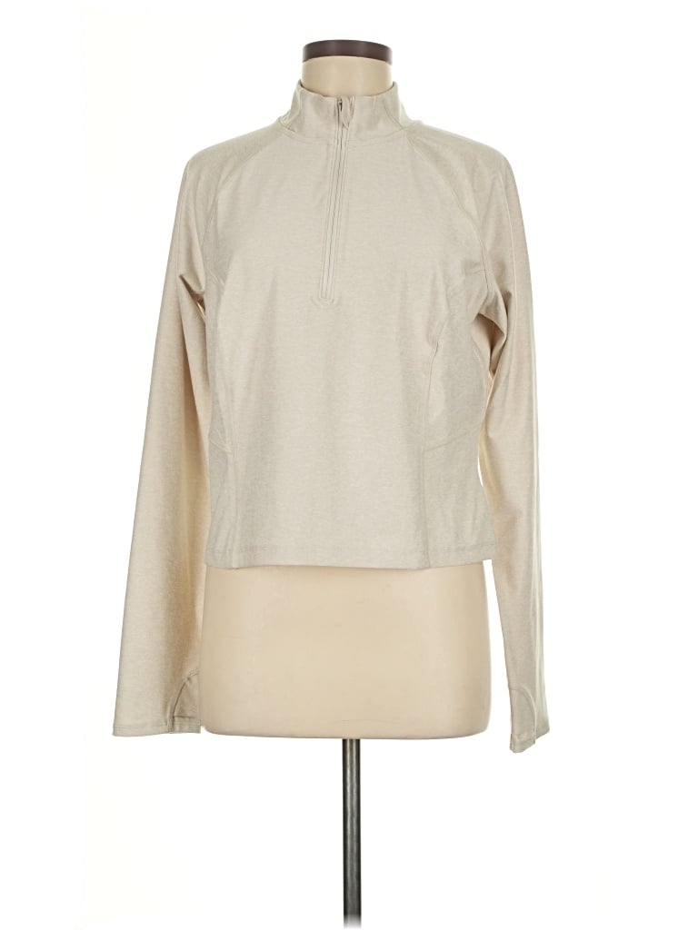 Pre-owned Active By Old Navy Track Jacket In White