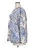 NORACORA Paisley Blue Long Sleeve Henley Size XXL - photo 5