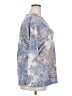 NORACORA Paisley Blue Long Sleeve Henley Size XXL - photo 4